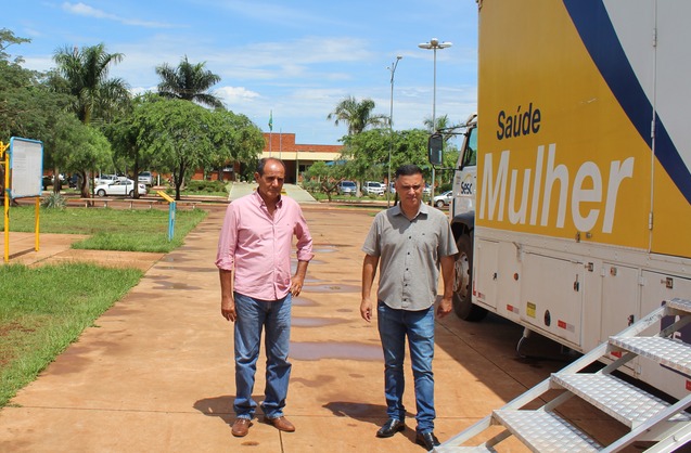 Nova Alvorada do Sul recebe Unidade Móvel do Sesc Saúde da Mulher Nova Alvorada do Sul recebe Unidade Móvel do Sesc Saúde da Mulher