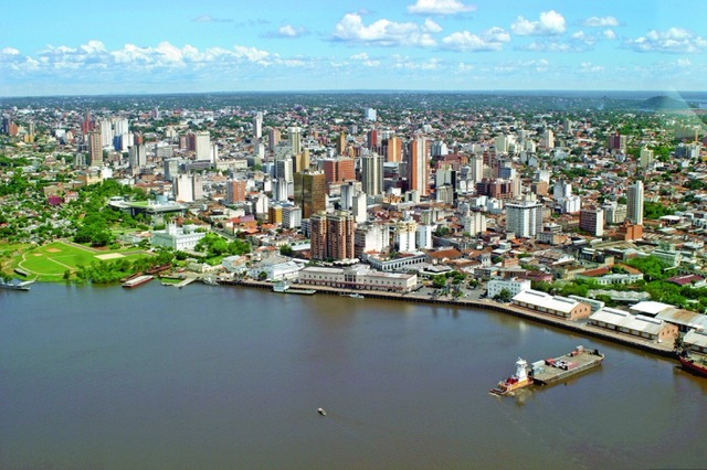 Nossa Senhora Santa Maria da Assunção, ou simplesmente Assunção é a capital e maior cidade da República do Paraguai