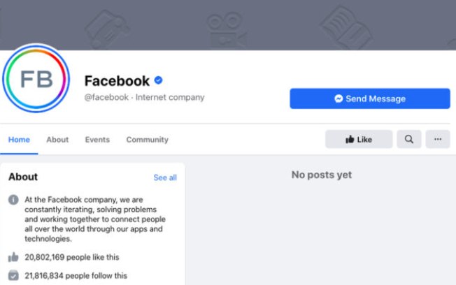 Facebook bloqueia até página oficial do Facebook na Austrália