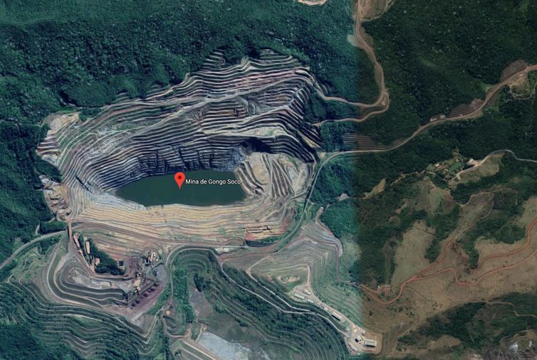 Vale removerá mais famílias por causa de riscos em barragens © Reprodução Google Maps