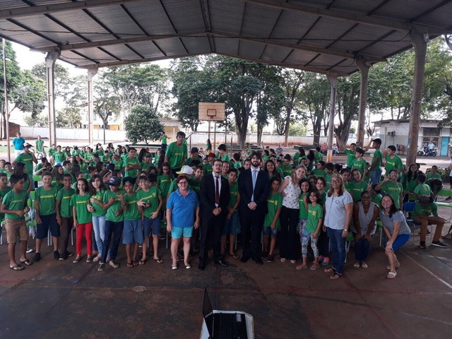 Alunos de escolas públicas participam de ciclo de palestras em Eldorado Alunos de escolas públicas participam de ciclo de palestras em Eldorado