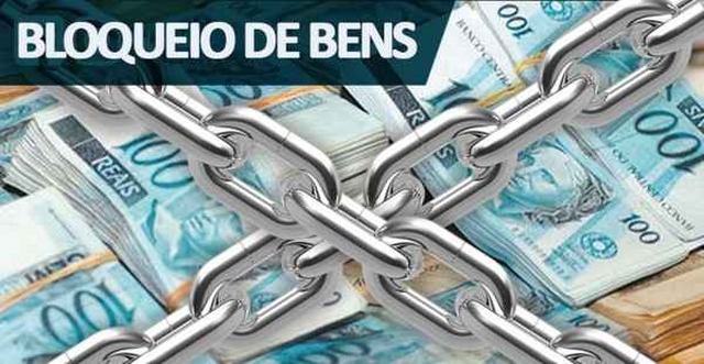 Prefeito, agentes públicos e empresas têm bens bloqueados para garantir o pagamento de multa de 800 mil reais Prefeito, agentes públicos e empresas têm bens bloqueados para garantir o pagamento de multa de 800 mil reais