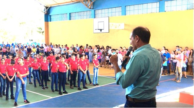 Solenidade de apresentação dos alunos do projeto Bombeiro Militar nas Escolas Solenidade de apresentação dos alunos do projeto Bombeiro Militar nas Escolas