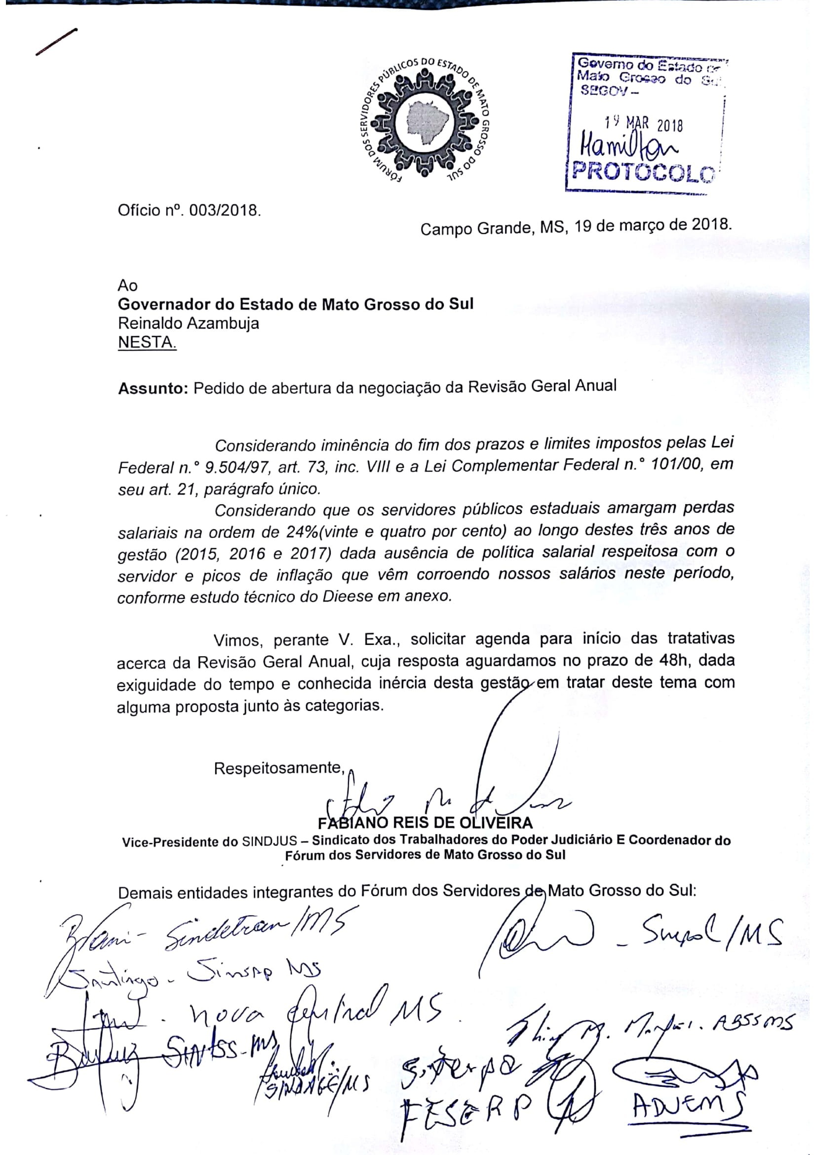 “23% de descaso salarial” - Presidente da ABSSMS na luta pela valorização dos policiais e bombeiros militares de MS