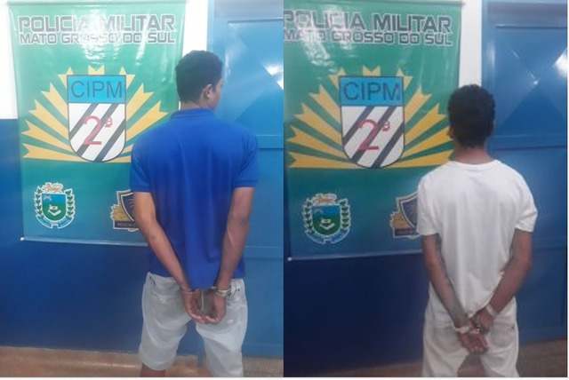 Dois homens e um menor são presos com drogas em Nova Alvorada do Sul