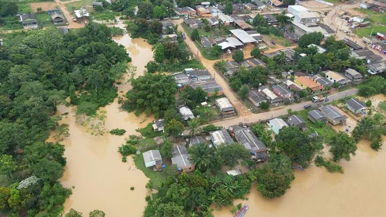 Acre continua a sofrer com cheias, dengue e covid-19 © Divulgação/ Secom Acre