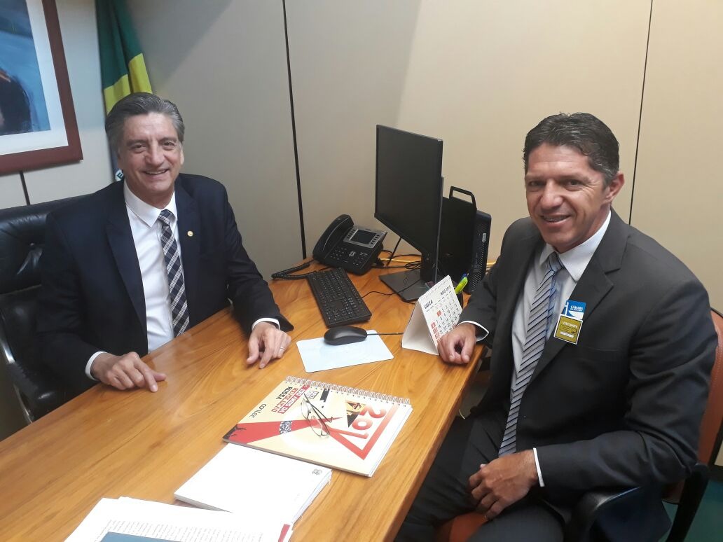 Vereador Nélio Justen busca em Brasília mais investimentos para Nova Alvorada do Sul