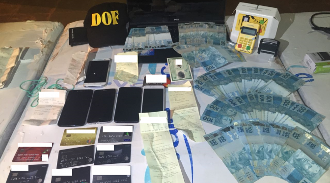 Em Rio Brilhante DOF prende dois homens pelo Crime de Estelionato e Uso de documento falso