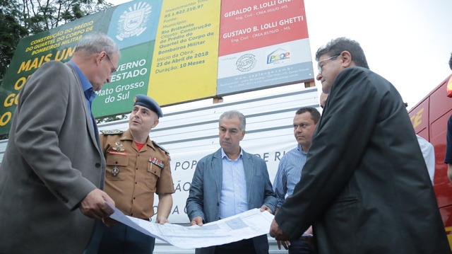 O sonho está se concretizando: iniciada construção do Corpo de Bombeiros de Rio Brilhante O sonho está se concretizando: iniciada construção do Corpo de Bombeiros de Rio Brilhante