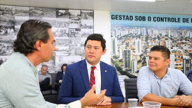 Vereador e prefeito Marquinhos Trad se reúnem com Ministro do Trabalho e discutem projetos para Campo Grande Vereador e prefeito Marquinhos Trad se reúnem com Ministro do Trabalho e discutem projetos para Campo Grande