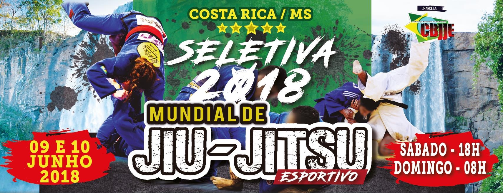 Prefeito de Costa Rica Waldeli Rosa convoca o público para a Seletiva para Mundial de Jiu-Jitsu Esportivo