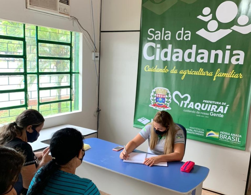 Sala da Cidadania já iniciou os atendimentos em Itaquiraí