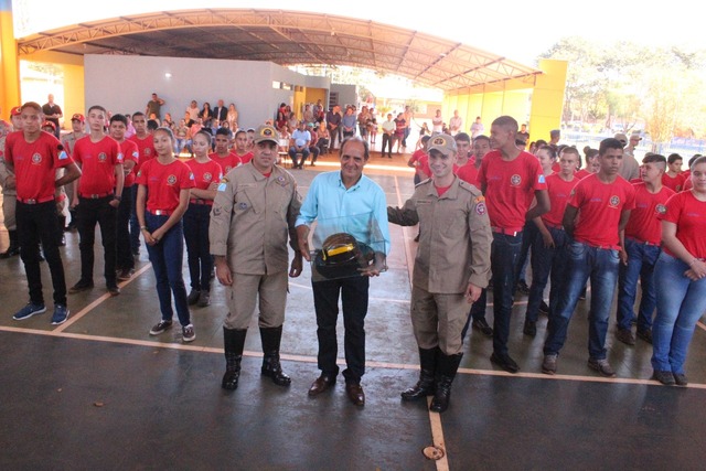 Nova Alvorada do Sul comemora aniversário de 1º ano da instalação do Corpo de Bombeiros Militar