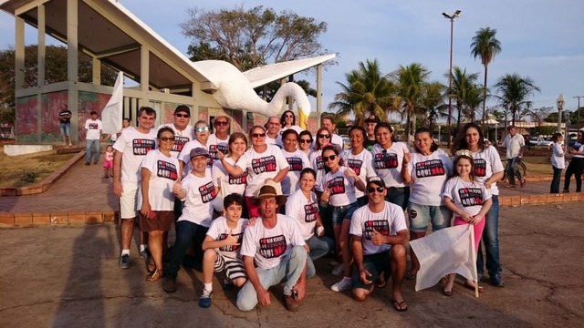 Em Rio Verde população vai as ruas contra implantação de aterro sanitário coletivo Em Rio Verde população vai as ruas contra implantação de aterro sanitário coletivo
