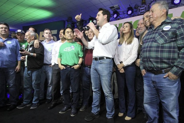 PSD homologa Ratinho Júnior como candidato ao governo do Estado Ratinho Jr: “Chegou o momento de fazer uma ruptura com o este modelo político que faliu”