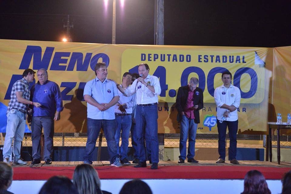 Candidato a Deputado Estadual Neno Razuk reúne centenas de pessoas em Campo Grande
