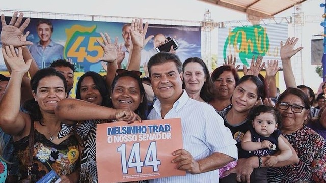 Na reta final, Nelsinho Trad continua liderando a pesquisa eleitoral