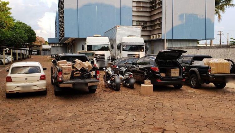 Polícia Federal faz operação contra crime de descaminho em MS e MT Polícia Federal faz operação contra crime de descaminho em MS e MT