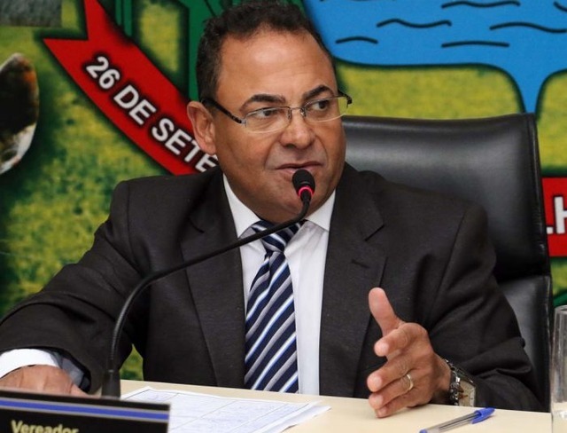 Presidente da Câmara Municipal de Rio Brilhante, Vereador Jose Maria Nô. Foto: Oseias Pereira Assessor de comunicação