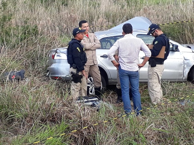 Acidente na BR 267com empresário de dourados causa a morte de pai e filho