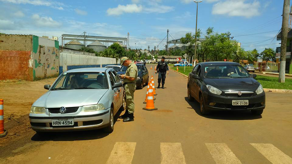 Nova Alvorada do Sul - Agetran é hostilizada Operação da Agetran conta com apoio da Policia Militar
