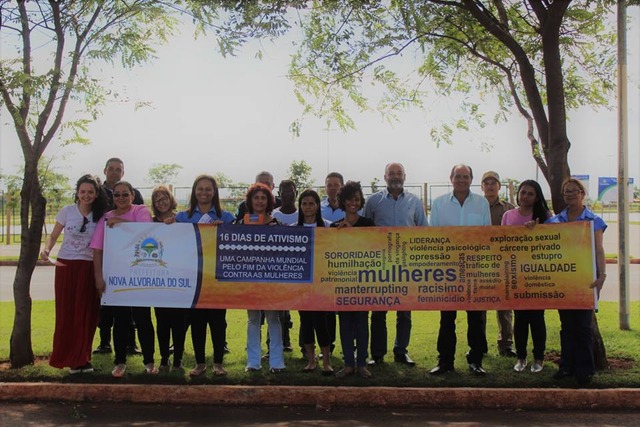 Prefeitura de Nova Alvorada do Sul aderiu à campanha dos “16 dias de ativismo” Prefeitura de Nova Alvorada do Sul aderiu à campanha dos “16 dias de ativismo”