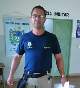 Agente de Transito Cabeira, faz Boletim de ocorrência apos o atropelamento