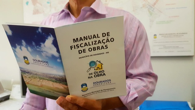 Prefeitura de Dourados apresenta manual “De Olho na Obra”