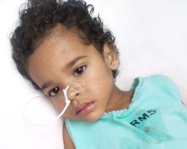Peregrinação: família denuncia descaso na Saúde antes de descobrir tumor em criança de 3 anos Peregrinação: família denuncia descaso na Saúde antes de descobrir tumor em criança de 3 anos