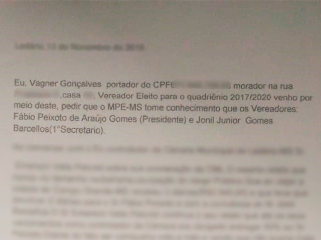Uma semana antes da prisão, vereador procurou MP para “entregar” delator