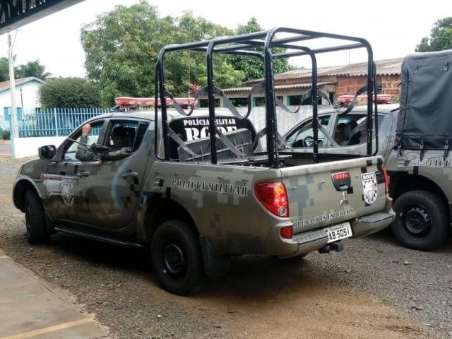 Força-tarefa investiga denúncia de novo plano para roubar bancos Equipes do Bope e do Garras foram enviadas a cidade (Foto: MS Todo Dia)