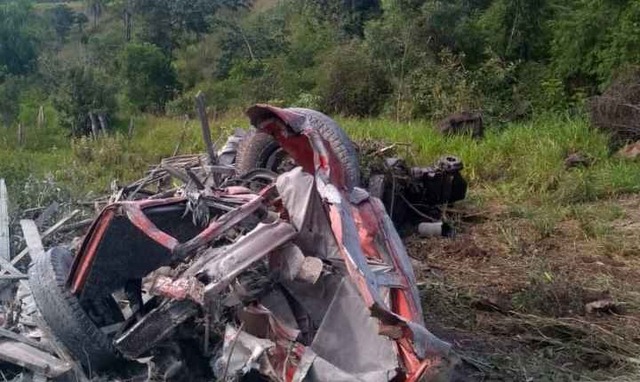 Identificado caminhoneiro morto em acidente na Serra de Maracaju Foto: Divulgação / Polícia Civil