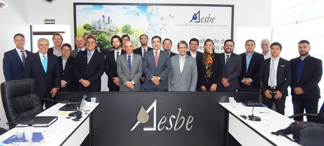 AESBE recebe Presidentes de Companhias de todo Brasil Novos presidentes das Companhias Estaduais de Saneamento do Brasil