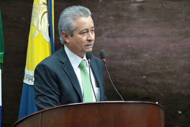 Toninho Cruz solicitou manutenção do Jardim dos Jequitibás (Foto: Thiago Morais)