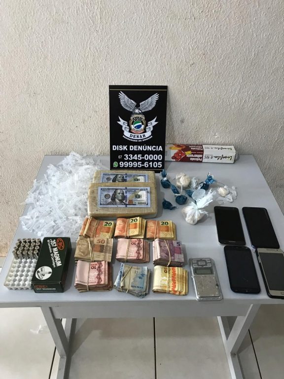 Juba: traficante famosinho em Campo Grande é preso com droga e armas Juba: traficante famosinho em Campo Grande é preso com droga e armas