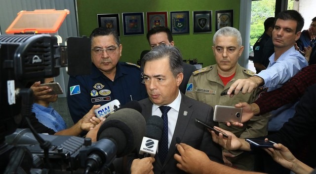 MS terá operação especial para assegurar segurança nas cidades e estradas durante o carnaval Secretário de Justiça e Segurança Pública, Antonio Carlos Videira, apresentou a Operação Carnaval 2019 — Foto: Edemir Rodrigues/Subsecom