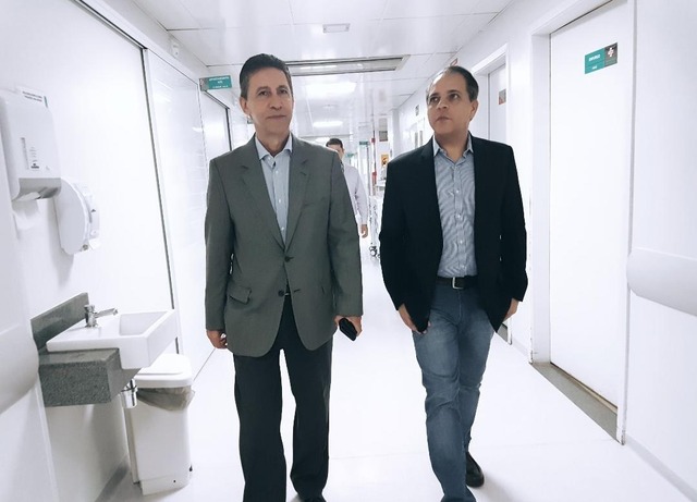Coronel David visita Santa Casa de Campo Grande e se coloca à disposição da instituição Coronel David visita Santa Casa de Campo Grande e se coloca à disposição da instituição
