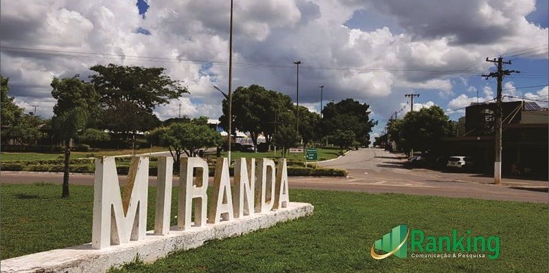 Pesquisa em Miranda: avaliação administrativa e projeção da eleição 2020