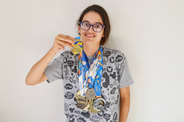 Aluna do CEDEG/APAE conquista o primeiro lugar no Open Internacional Loterias Caixa 2019