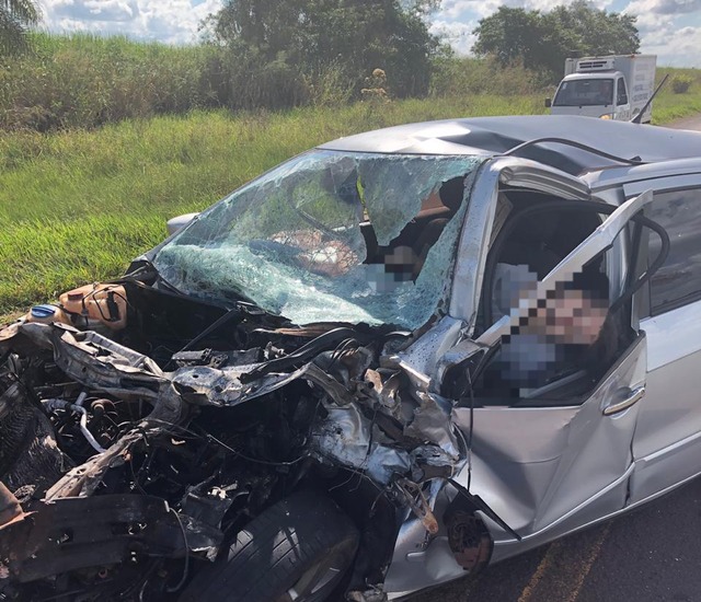 Acidente com vítima fatal na MS 141 em Novo horizonte do Sul Acidente com vítima fatal na MS 141 em Novo horizonte do Sul