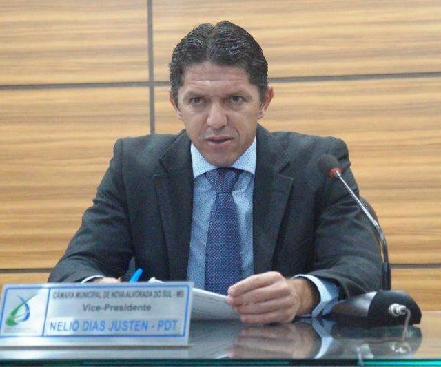 Vereador Nélio Justen poderá ser um dos 21 nomes que o PDT pretende lançar para prefeito em 2020 Vereador Nélio Dias Justen (PDT) foto: Divulgação