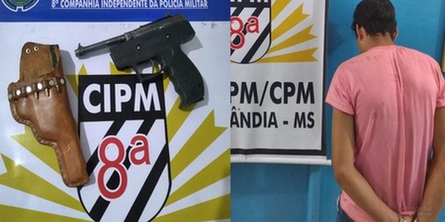 Menino de 11 anos é morto com tiro em Sidrolândia e jovem é preso Menino de 11 anos é morto com tiro em Sidrolândia e jovem é preso