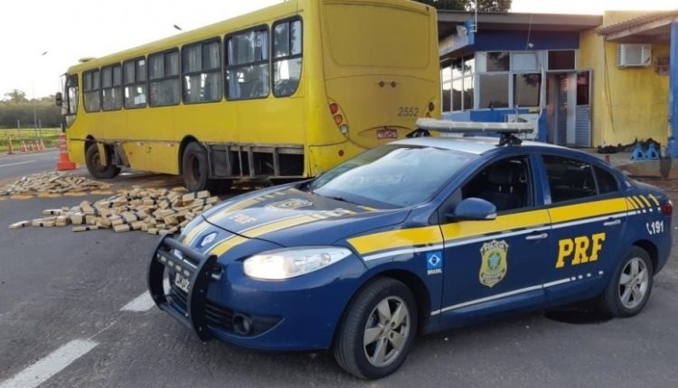 Sem habilitação, mulher sai de MS dirigindo ônibus com 1,8 tonelada de maconha Sem habilitação, mulher sai de MS dirigindo ônibus com 1,8 tonelada de maconha