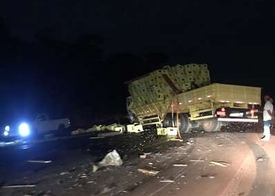 Acidente com vítima fatal rodovia MS-157 Acidente com vítima fatal rodovia MS-157