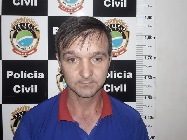 Dono de pizzaria que matou esposa em MS diz que tomou jurubeba e comprou arma para se vingar de xingamentos Suspeito foi preso horas após matar a esposa em MS, diz polícia — Foto: Polícia Civil/Divulgação