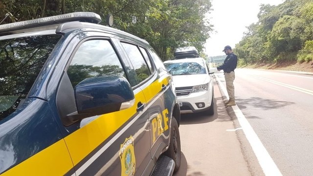 Em operação de feriado, 1.826 motoristas são multados por excesso de velocidade em rodovias de MS PRF durante operação em MS — Foto: PRF/Divulgação