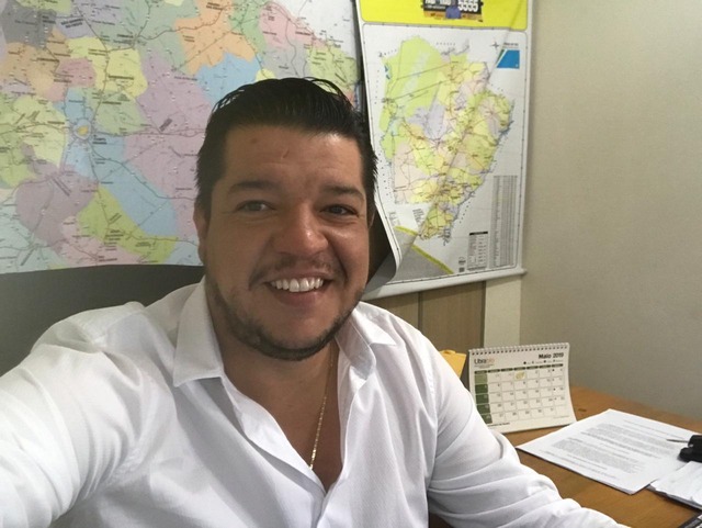 Nuno Gaeta, é um dos destaques em pesquisa visando a eleição 2020 na cidade de Ponta Porã Nuno Gaeta, suplente e assessor parlamentar; foto arquivo pessoal