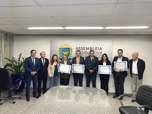 Herculano participa da entrega de moção ao Hospital Nossa Senhora Auxiliadora