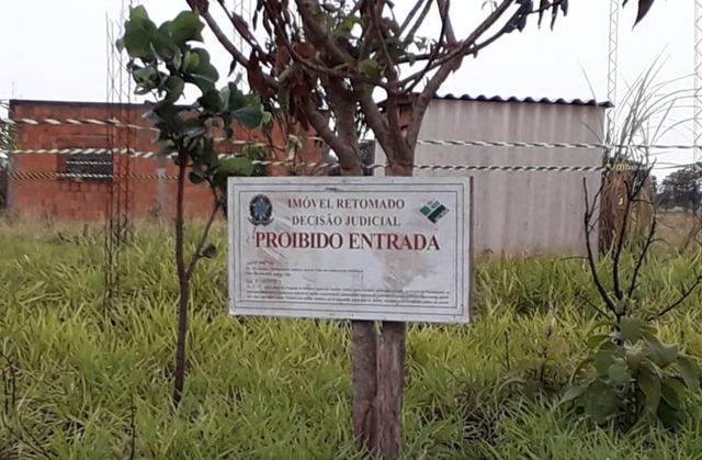LOTE 01: Justiça Federal determina que INCRA lacre imóveis construídos irregularmente no Distrito Pana