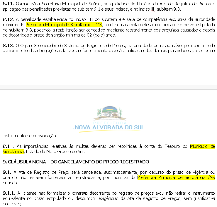 “Licitação Suspeita” na mira do Ministério Público Estadual